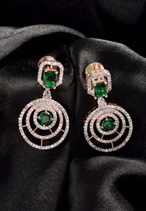 American Diamond Studded Earrings
