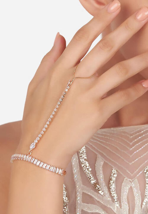 American Diamond Studded Haath phool