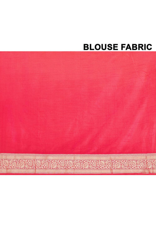 Banarasi Saree in Fuchsia