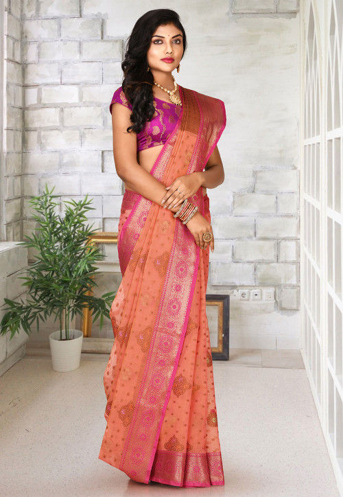 Banarasi cotton silk sarees online hotsell