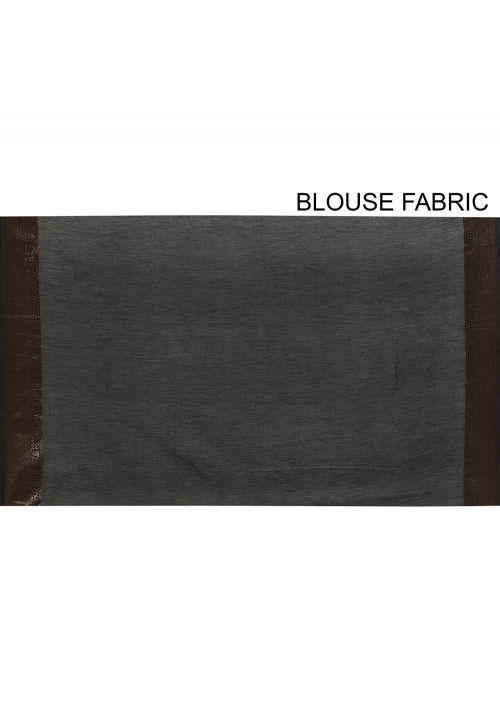 Banarasi Pure Cotton Handloom Saree in Maroon