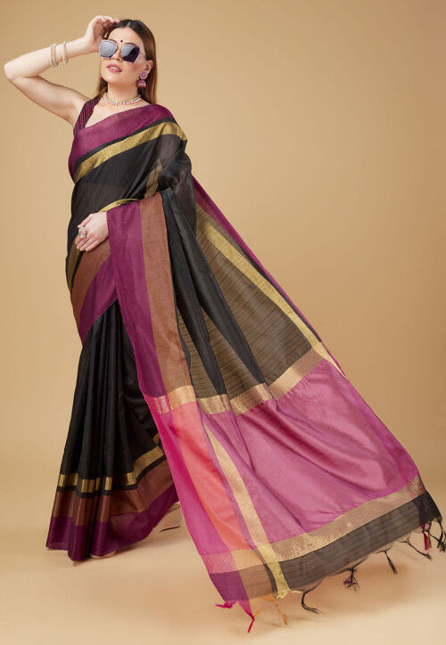 Banarasi Saree in Black