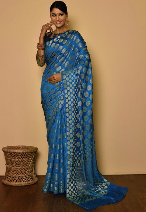 Banarasi Saree in Blue