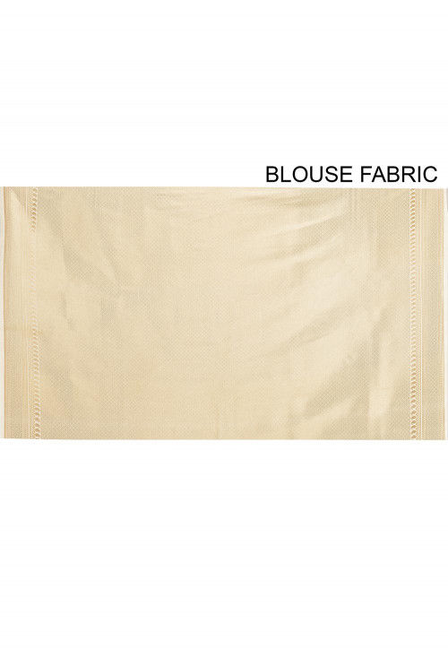 Banarasi Saree in Cream