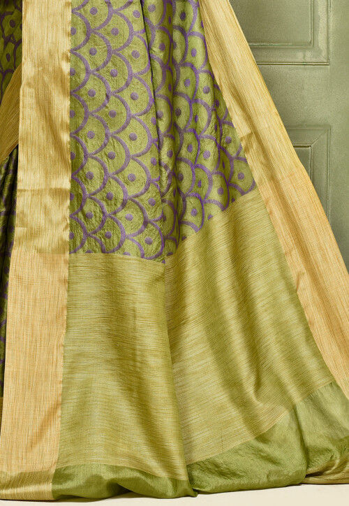 Banarasi Saree in Green