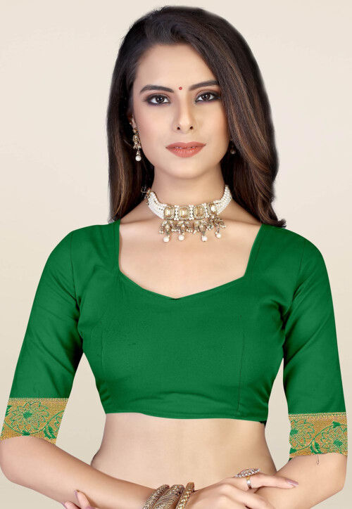 Banarasi Saree in Green