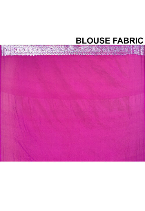 Banarasi Saree in Magenta