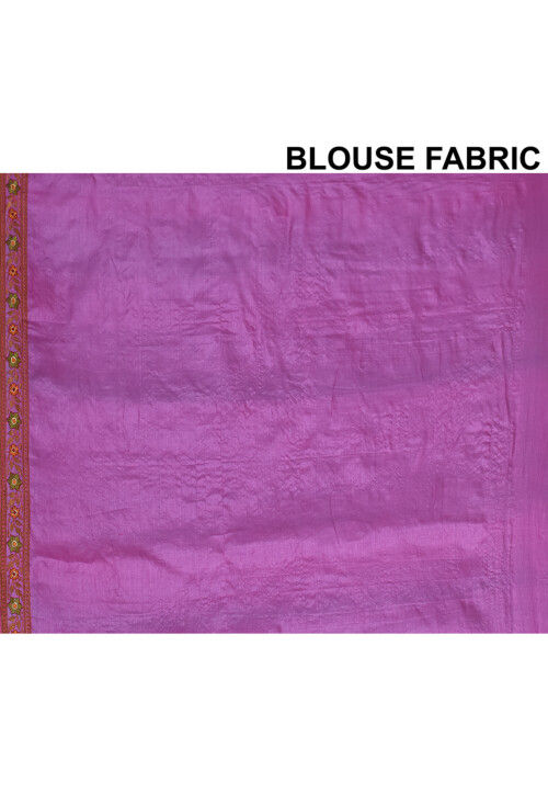 Banarasi Saree in Magenta