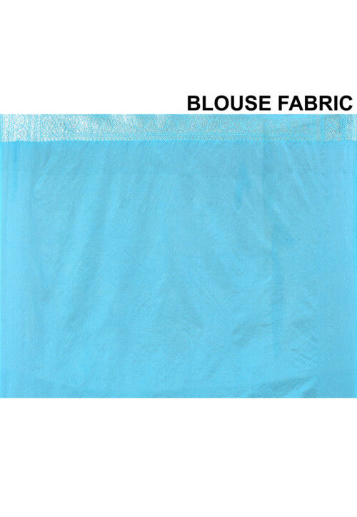 Banarasi Saree in Sky Blue