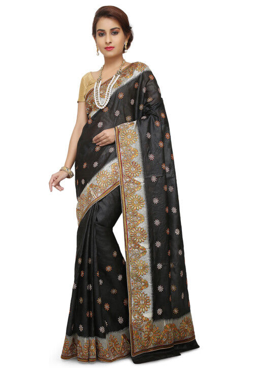 Buy Tussar Silk Sarees | Vijayalakshmi Silks Tussar Collection