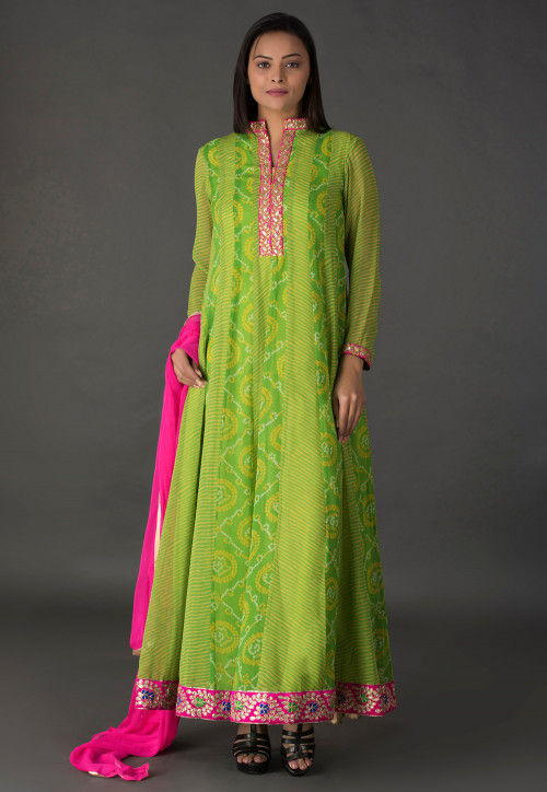 slim fit dress slacks Hot Light Green Lehenga