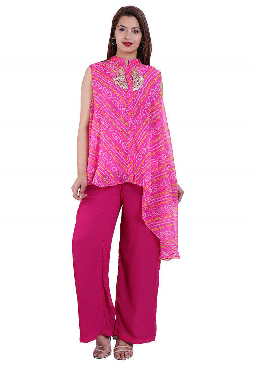 Buy Jaipur Kurti Women Pink Solid Palazzo Trousers - Palazzos for Women  1649871 | Myntra