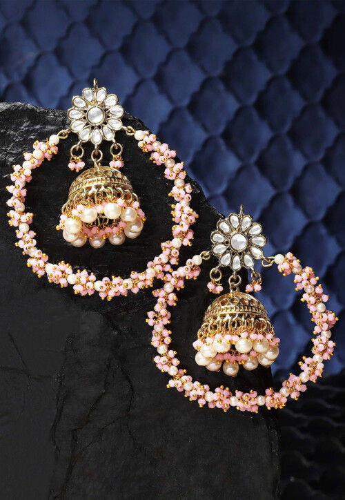 Beaded Chandbali Earrings