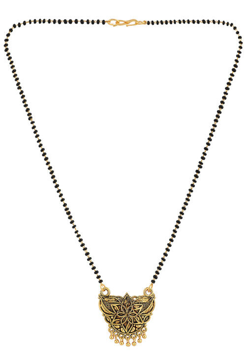 Beaded Oxidised Mangalsutra