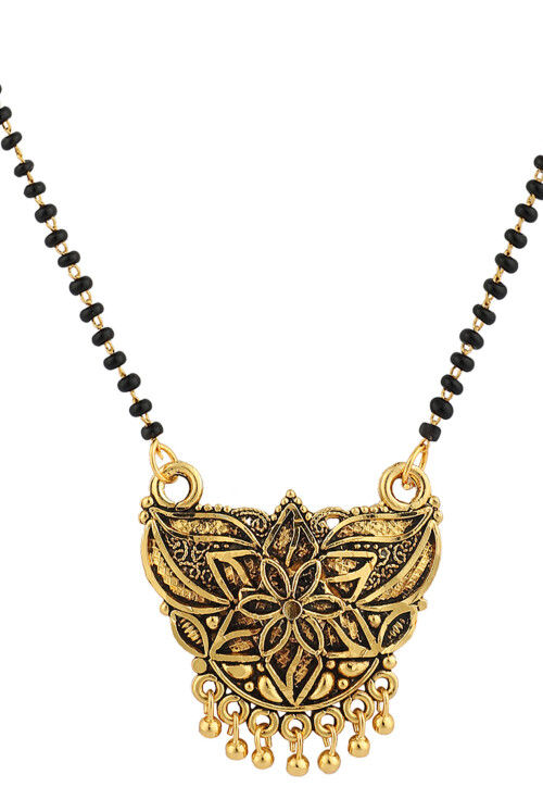 Beaded Oxidised Mangalsutra