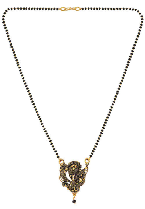 Beaded Oxidised Mangalsutra
