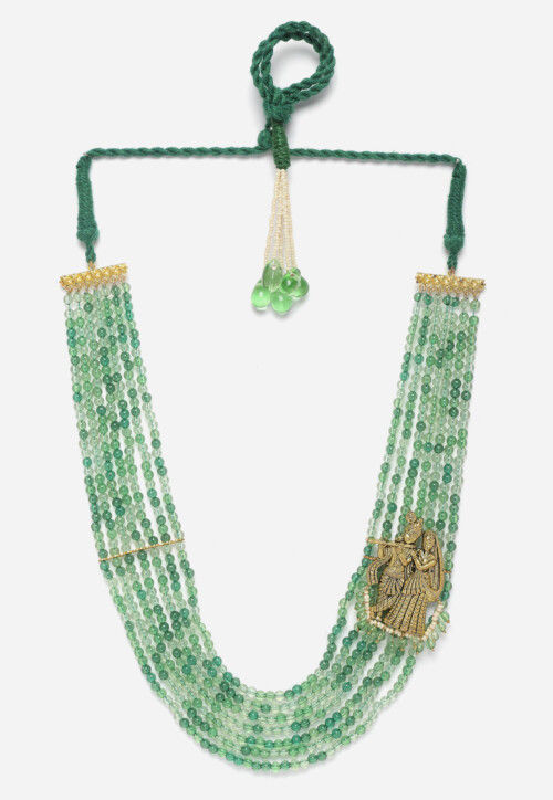 Beaded Temple Necklace 