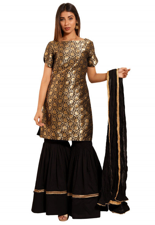 Brocade pakistani dresses outlet