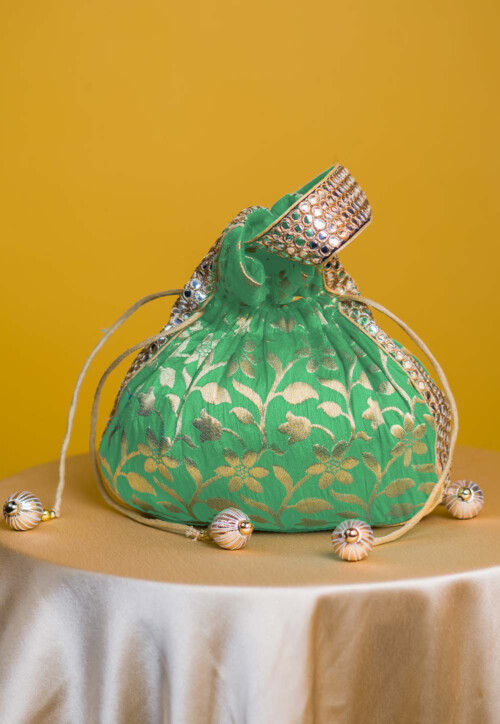 Brocade potli bags store