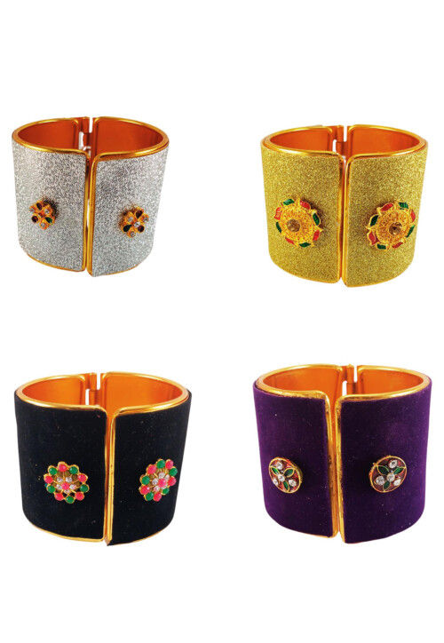 Combo Stone Studded Cuff