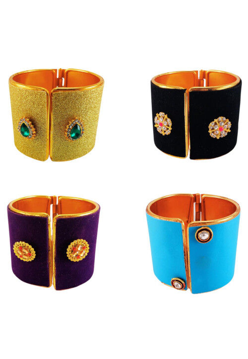 Combo Stone Studded Cuff