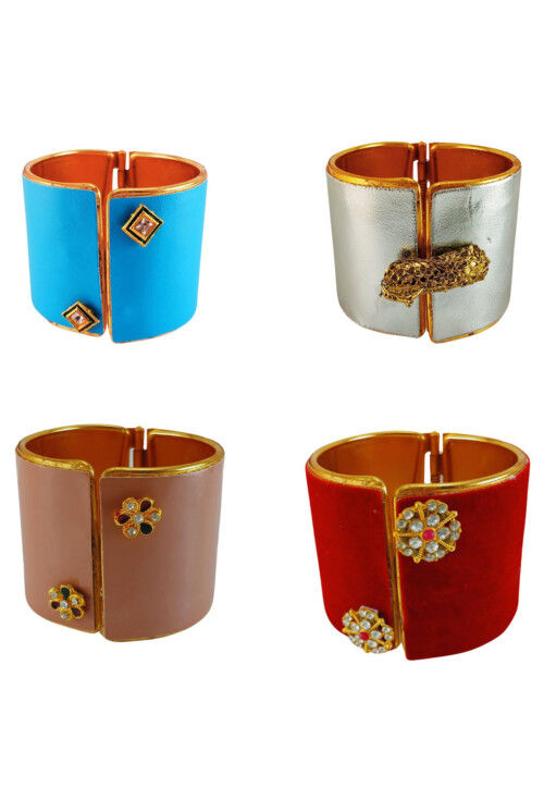 Combo Stone Studded Cuff