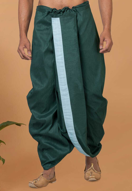 Buy Shae By SASSAFRAS Women Olive Green Embroidered Mirror Work Dhoti Pants  - Dhotis for Women 19268072 | Myntra