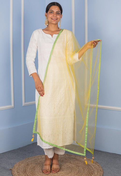 Buy Green V-Neck Cotton Angrakha | Women Dresses | Kohsh