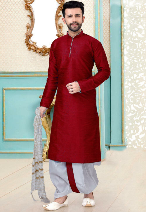 Silk dhoti online clearance