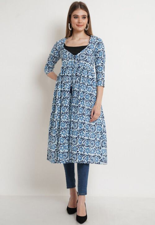 Long printed shrug hotsell