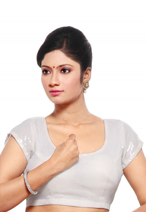 Georgette Blouse in Off White