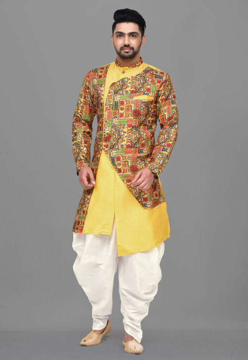 Printed dhoti kurta shop