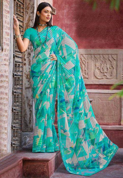 Black brasso brasso saree with blouse - Sitanjali - 4131718