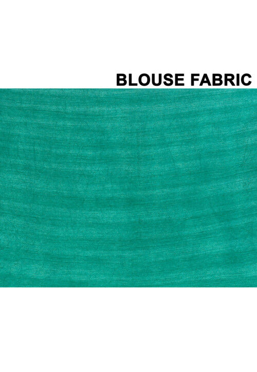 Digital Printed Chiffon Saree in Green