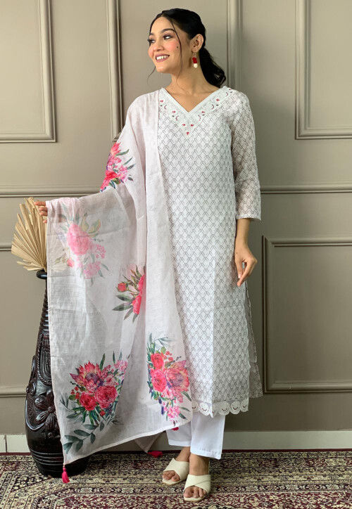 Digital printed cotton suits 2025