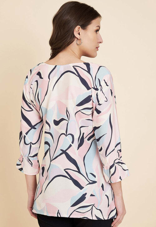 Crepe Printed Top