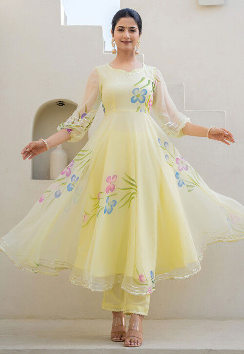 mini dress yellow Floral Milkmaid Mini Dress main image 1