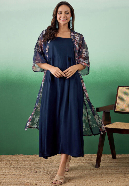 blue shoes with dress Viscose dress 