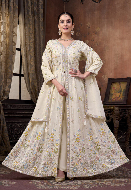 slim fit dress slacks Spaghetti Strap Dress in Mint & Cream Italian Brocade Mint, Cream & Gold / 6 main image 1