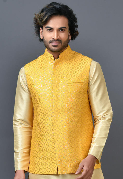 Men's Multi Printed Nehru Jacket - Sojanya | Nehru jackets, Jackets, Clothes  design