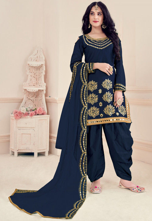 Punjabi Handloom Cotton Salwar Kameez and Punjabi Handloom Cotton Salwar  Suit Online Shopping