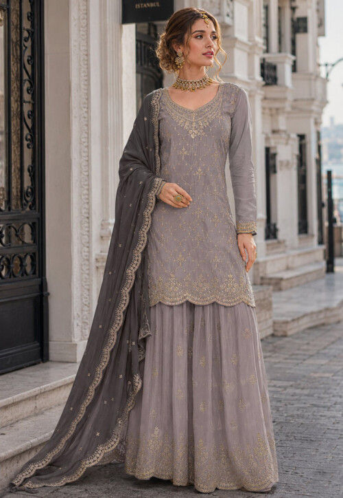 pakistani grey dress Indian Wedding Grey Dresses To Wear To A Wedding Party Wear Designer Outfit For Wedding Ayana