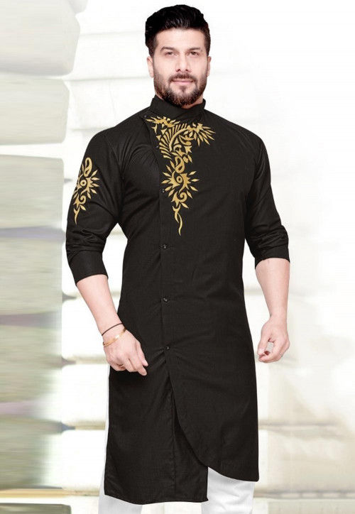 Asymmetric kurtas new arrivals for men