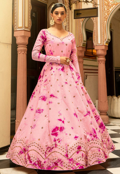 Princess Cap Sleeves A-line Long Pink Wedding Dress with Lace | Light pink  wedding, Light pink wedding dress, Pink wedding gowns