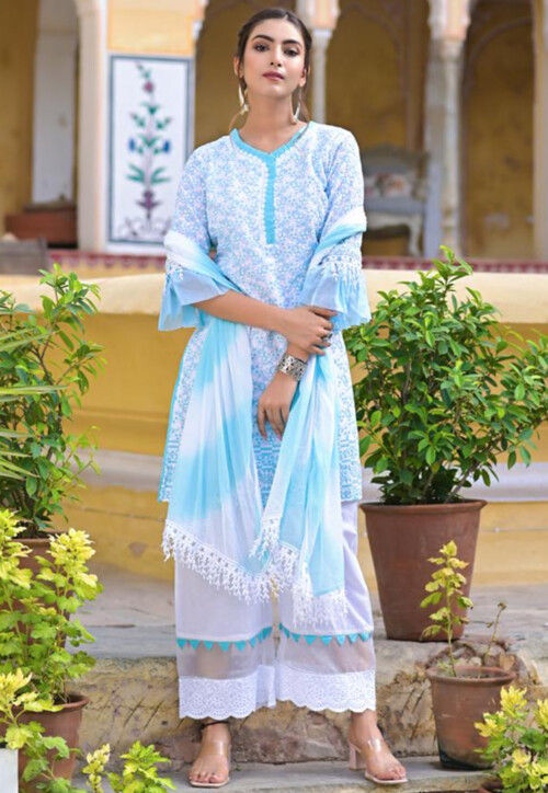 Deepsy Firdous Solitaire 3 Pure Cotton with Patch Embroidery Designer  Pakistani Suit On Wholesale