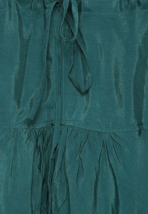 Embroidered Crepe Anarkali Suit in Sky Blue : KTN522