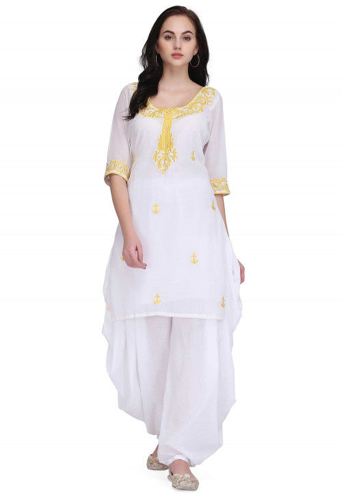 Dhoti pants new arrivals with long kurti
