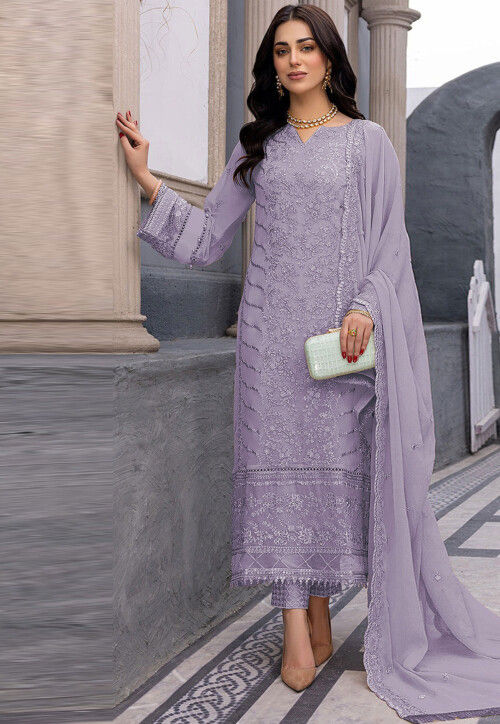 30 Punjabi Salwar Suit Design in Purple colour || ये है पंजाबी सूटों में  ज्यादा ट्रेंड में colour - YouTube