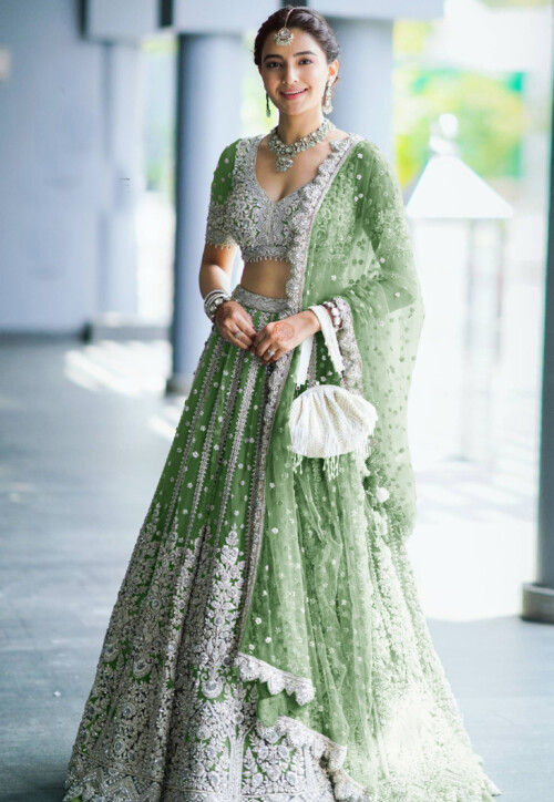 Buy Floral Art Silk Beads Work Lehenga Choli | Wedding Lehenga Choli