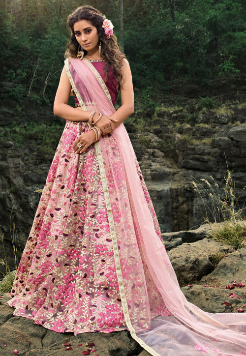 Lehenga in pink Clearance